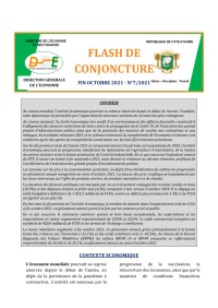 Image of FLASH DE CONJONCTURE - N°7/2021
