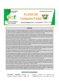 Image of FLASH DE CONJONCTURE - N°8/2021