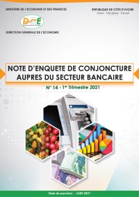 Image of NOTE D'ENQUÊTE CONJONCTURELLE AUPRÈS DU SECTEUR BANCAIRE - N° 14 / 1er Trimestre 2021