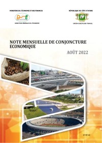Image of NOTE MENSUELLE DE CONJONCTURE – Août 2022