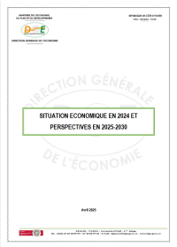 Image of SITUATION ECONOMIQUE EN 2023 ET PERSPECTIVES EN 2024-2029