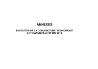 Image of SITUATION ÉCONOMIQUE ET FINANCIÈRE 2018