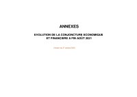 Image of SITUATION ÉCONOMIQUE ET FINANCIÈRE 2021