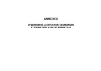 Image of SITUATION ÉCONOMIQUE ET FINANCIÈRE A FIN DÉCEMBRE 2020