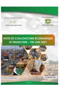 Image of SITUATION ÉCONOMIQUE ET FINANCIÈRE A FIN JUIN 2021