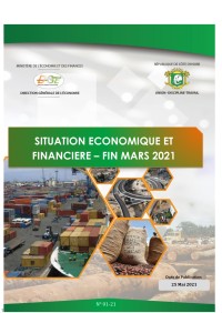 Image of SITUATION ÉCONOMIQUE ET FINANCIÈRE A FIN MARS 2021