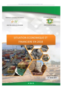 Image of SITUATION ÉCONOMIQUE ET FINANCIÈRE A FIN SEPTEMBRE 2018